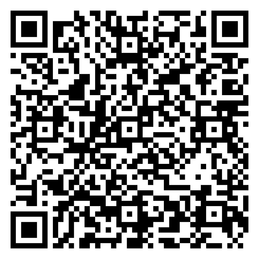 QR Code for External Internship Program Workshop Registration